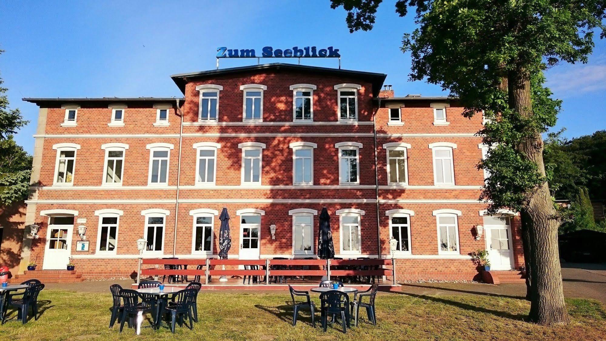 Hotel Seeblick Barhoft Eksteriør billede
